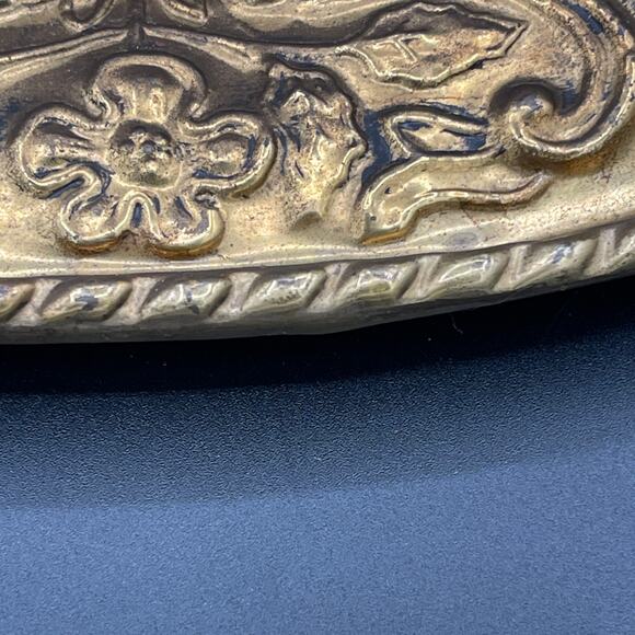 Vtg Decorative Brass Musical Themed Wall Hanging - Made in England - Picture 7 of 9